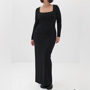 MARCELLA Black Long Sleeve Dress - Yvonne Dress